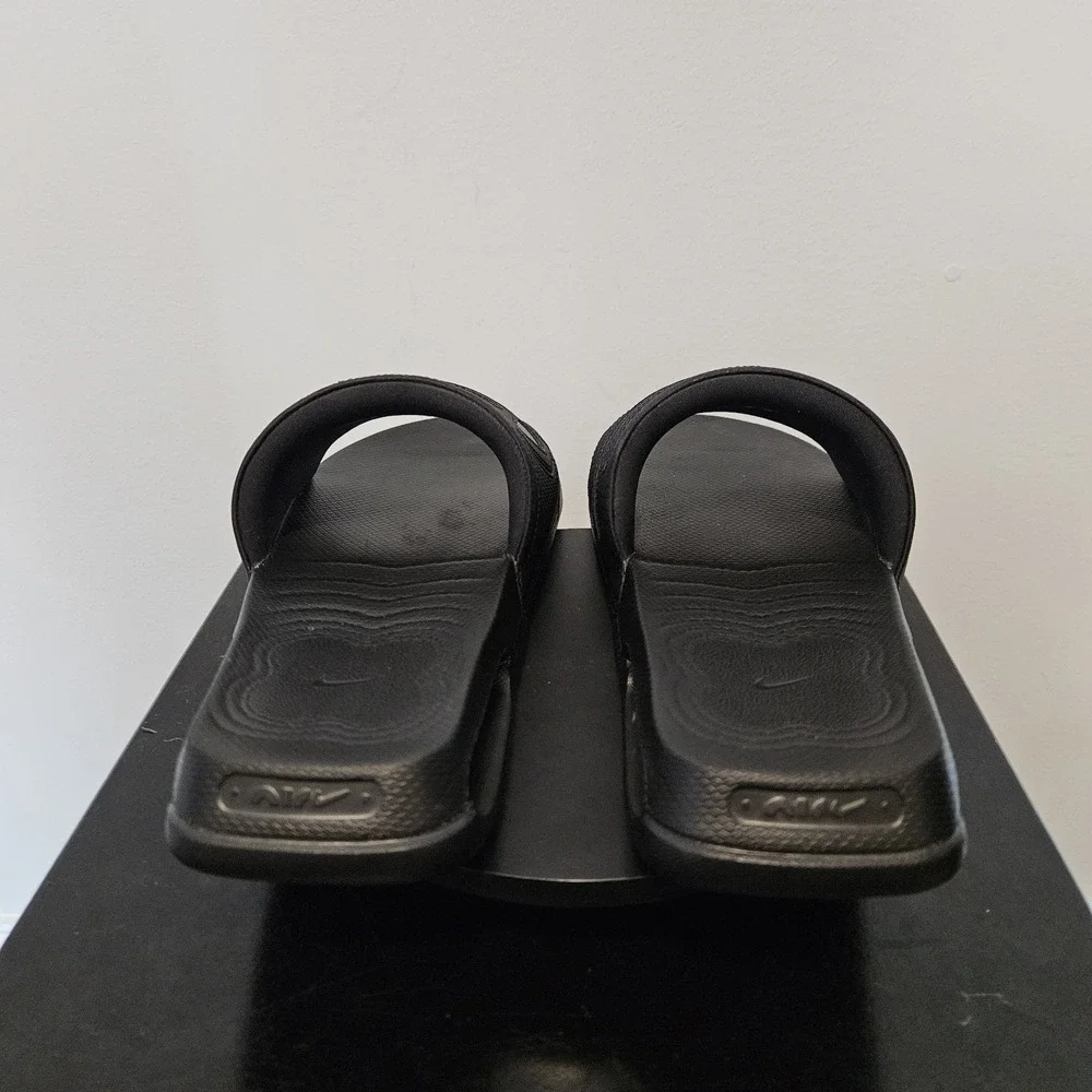 Nike Air Max Cirro Slide 'Triple Black' Men's Sandals DC1460-007 Sz 12